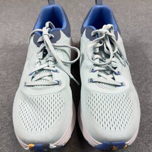 SKECHERS Air-Cooled Memory Foam Sneakers, Women's Size 9.5, Foam and Blue Color